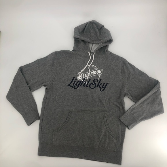 NEW! Blue Moon Heather Grey Hoodie - Multiple Sizes - Picture 2 of 5